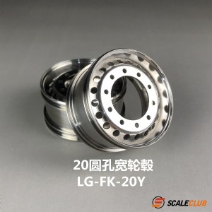 SCALECLUB 1/14 超級寬胎 385 用輪圈 